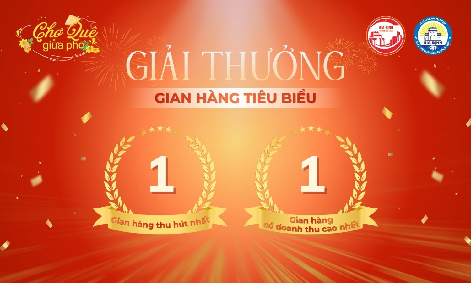 Công bố giải thưởng vinh danh gian hàng tiêu biểu nhất Phiên chợ Quê 2026