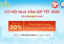 Khách hành tham quan được nhận voucher giảm giá đến 50% để mua sắm tại sự kiện